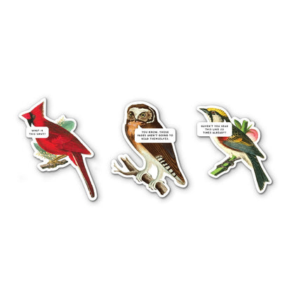 Salty Birds Magnetic Bookmark Set