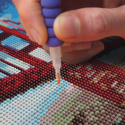 Golden Gate Bridge Diamond Painting Kit: 01 Multi