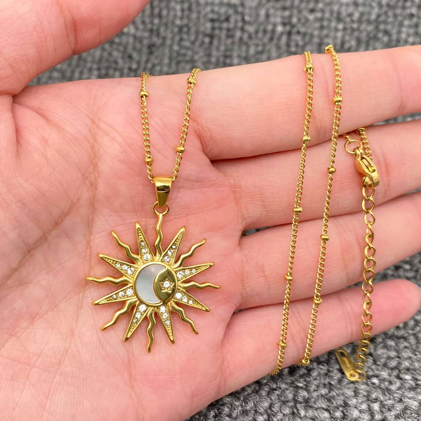 Sun & Moon Necklace