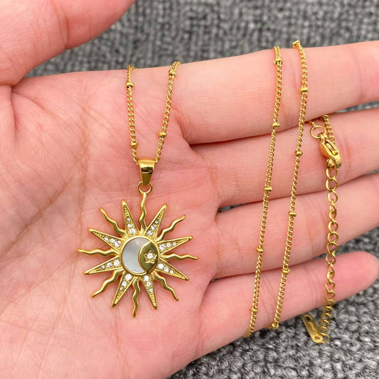 Sun & Moon Necklace