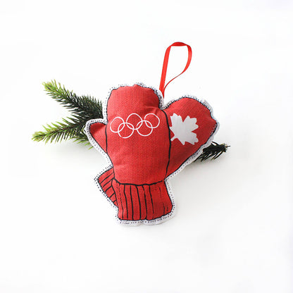 Olympic mittensg ornament