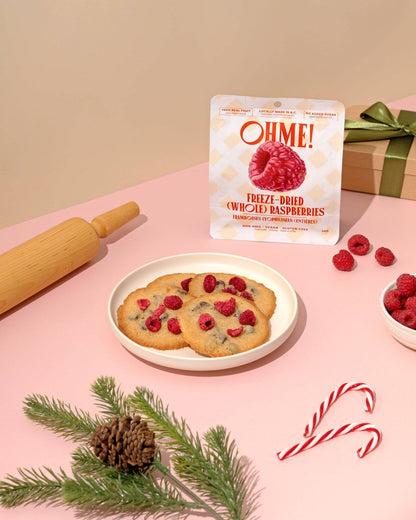 Freeze-Dried Raspberries (Whole)