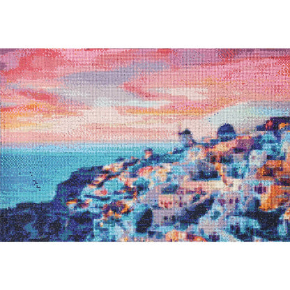 Blushed Santorini Diamond Painting Kit