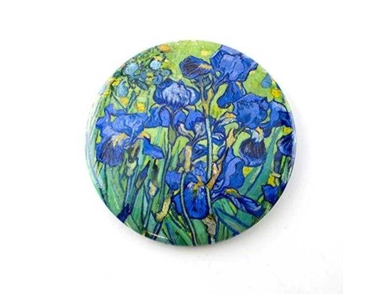 Pocket Mirror, Van Gogh, Irises