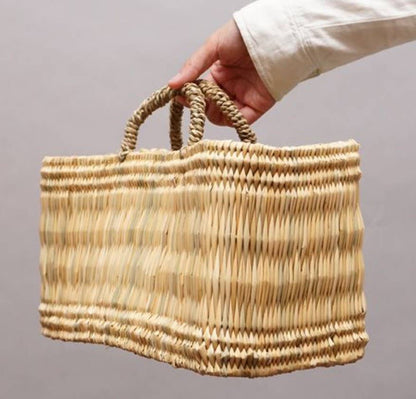 Natural Reed Storage Basket