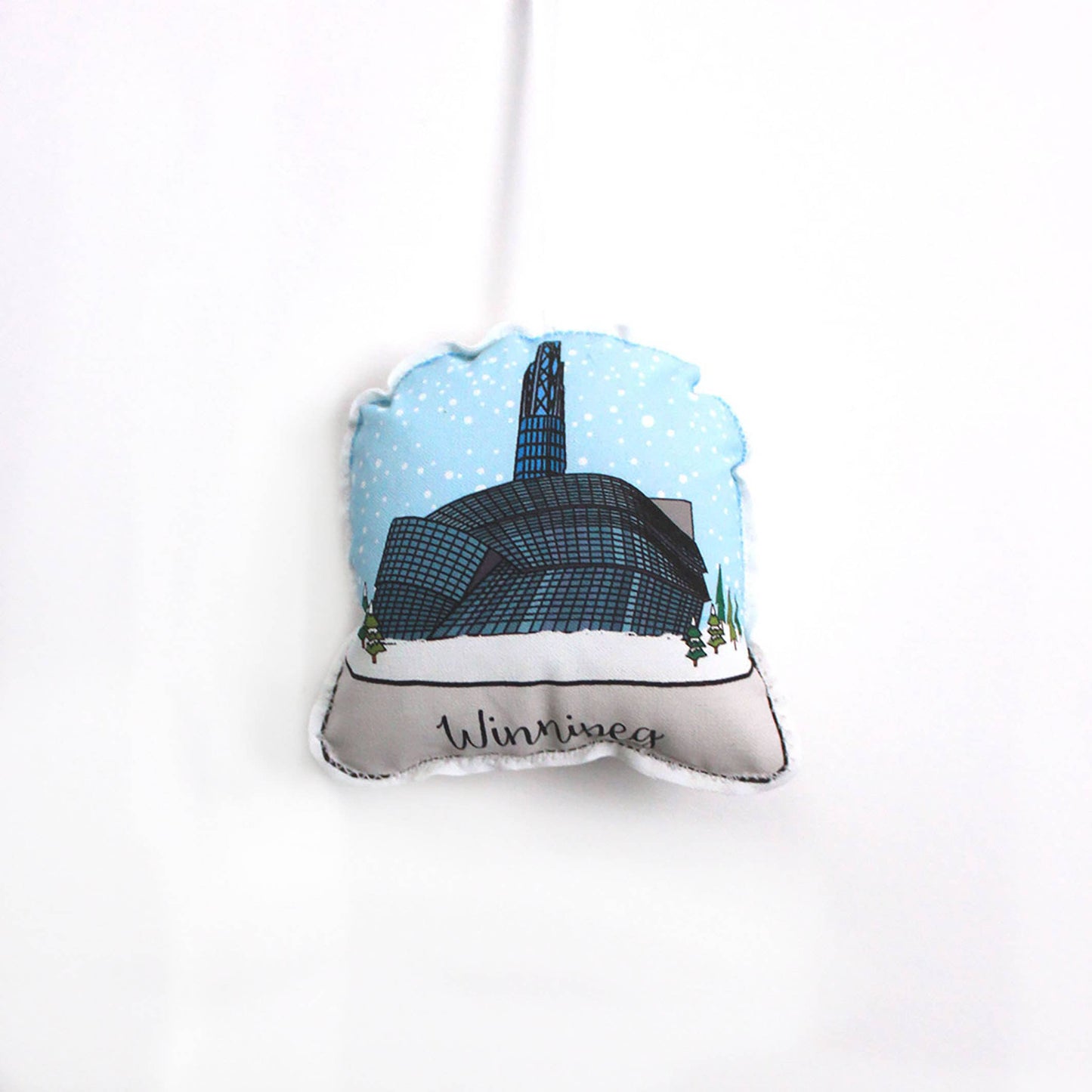 Winnipeg snow globe ornament