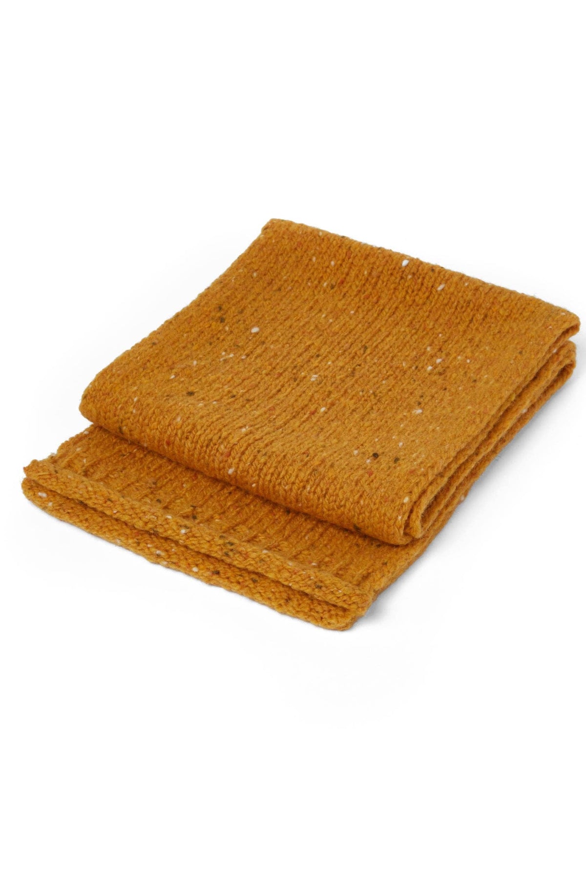 Sliabh Bawn Nepped Scarf - Yellow: One Size