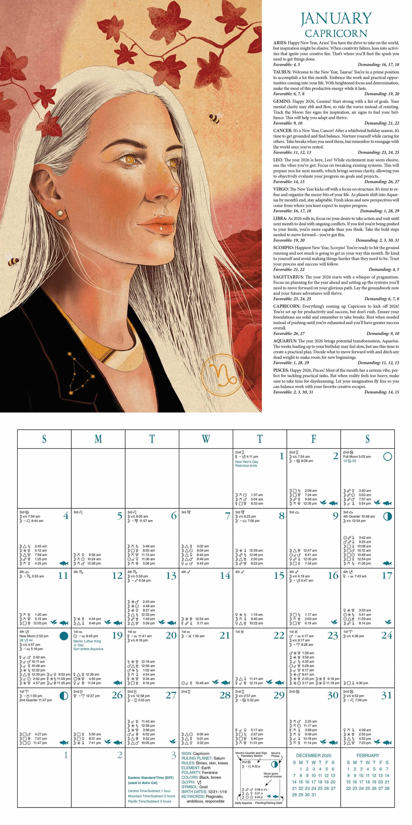 Llewellyn’s 2027 Astrological Calendar