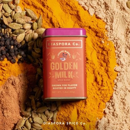 Golden Milk (Spice Blend) - For Turmeric Lattes & Baking: 45g Everyday Tin