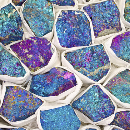 Rough Chalcopyrite - Mexico - Raw Natural Stones (1 lb)