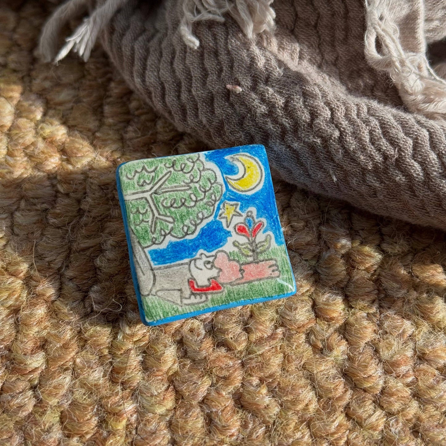 Handmade Clay Pins: I have no idea what im doing