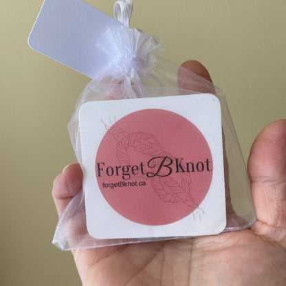 Flower Magnets/ Handmade Pompom & Felt Flower Magnet set: Peachy Pink