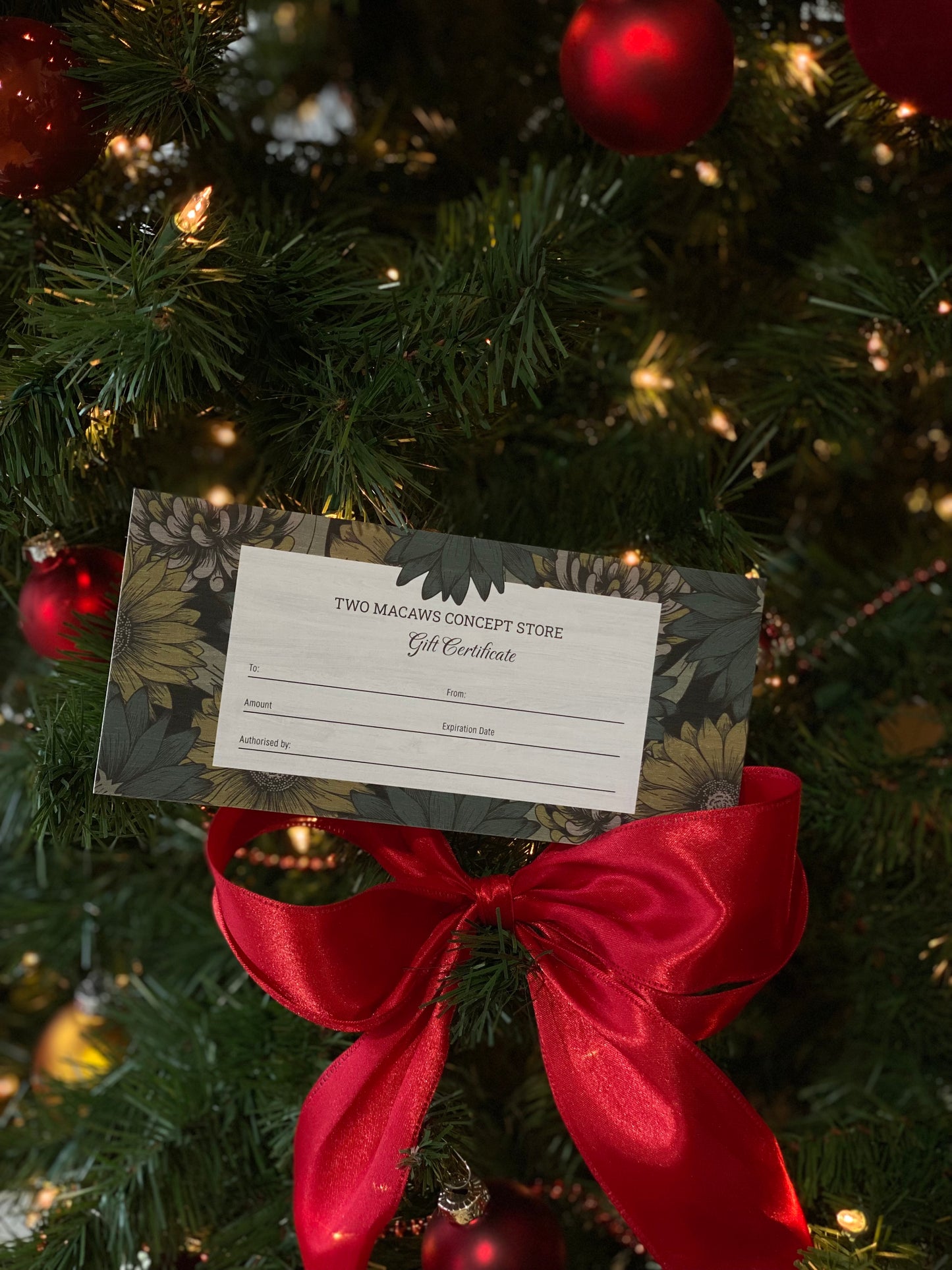 Two Macaws Gift Card