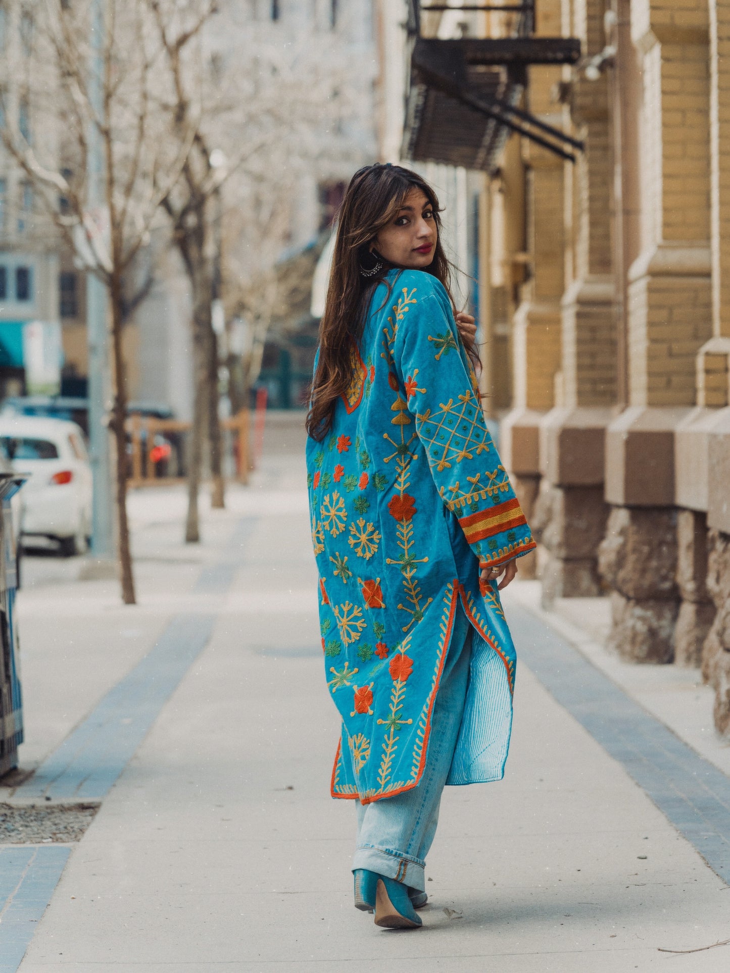 Jind Suzani Coat