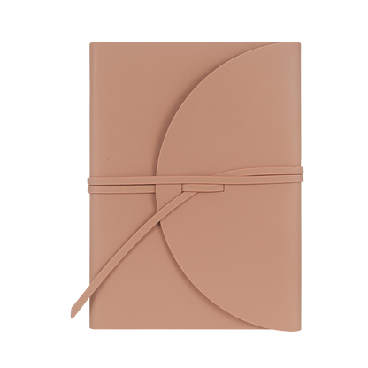 Pella Firenze Ruled Journal, Flexy Vegan Cover (Burnt Rose)