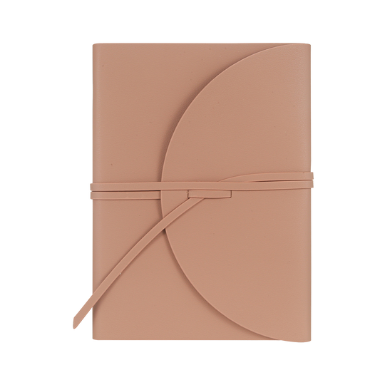 Pella Firenze Ruled Journal, Flexy Vegan Cover (Burnt Rose)
