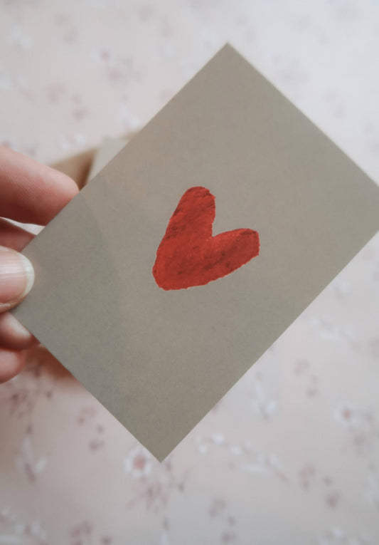 Love, Small Flat Card
