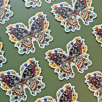Butterfly Vinyl Sticker - Wildlife Sticker - Nature Sticker
