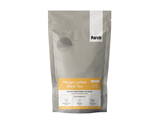 Mango Lychee Black Tea (Decaf) - Adaptogenic Instant Elixir