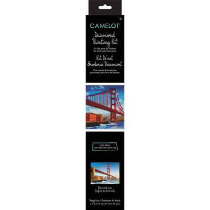 Golden Gate Bridge Diamond Painting Kit: 01 Multi