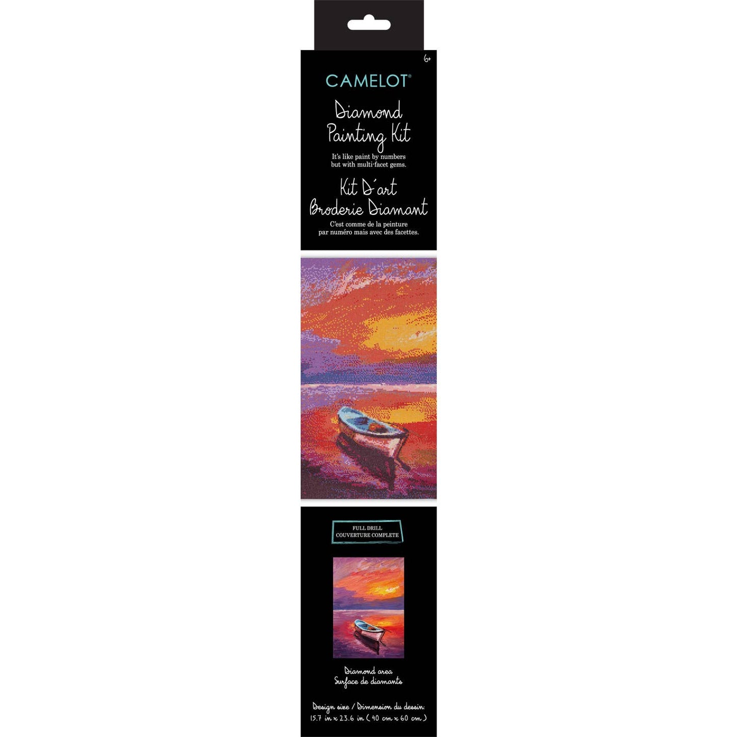 Rowboat Diamond Painting Kit