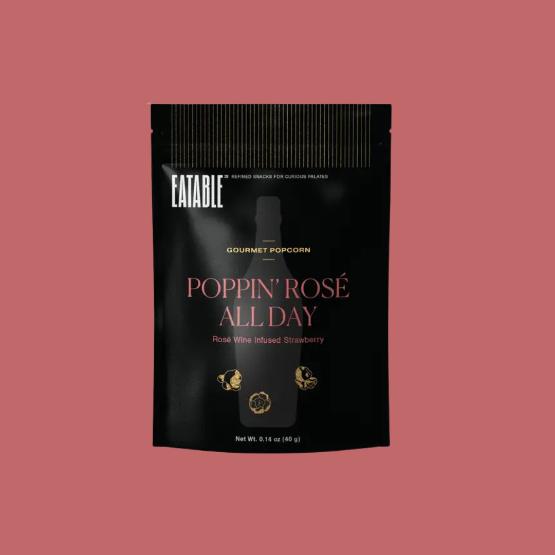 Mini Poppin' Rosé All Day - Gourmet Candied Popcorn