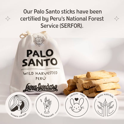 Premium Palo Santo Smudging Sticks