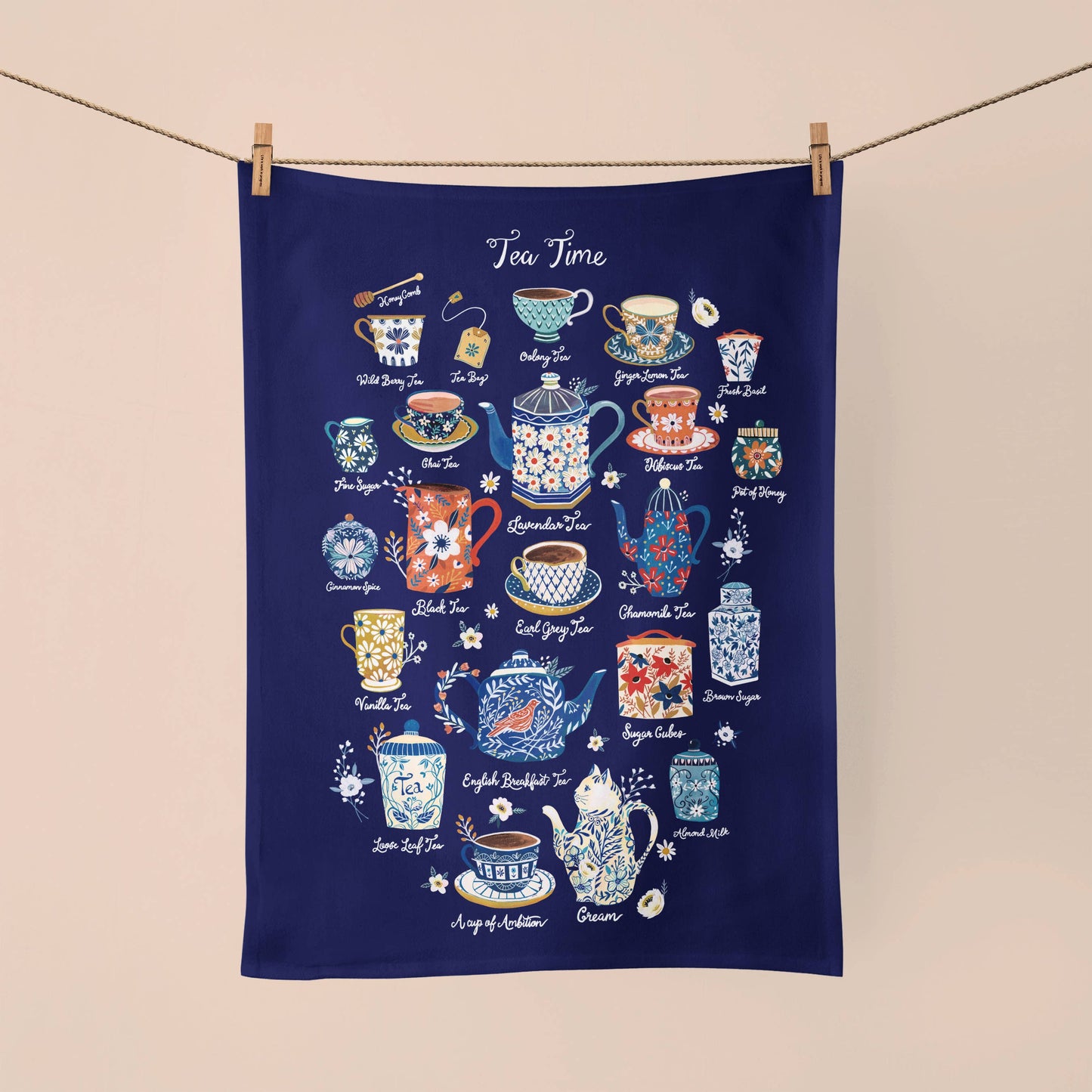 Tea Time | TEA TOWEL