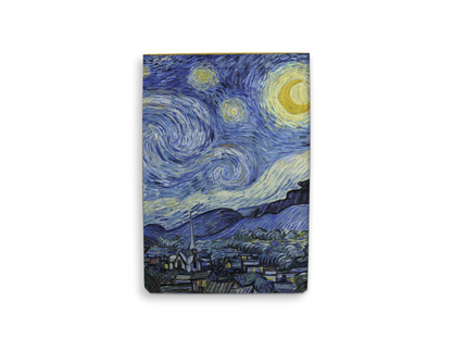 Blank blocnote A6, Starry Night, Vincent van Gogh