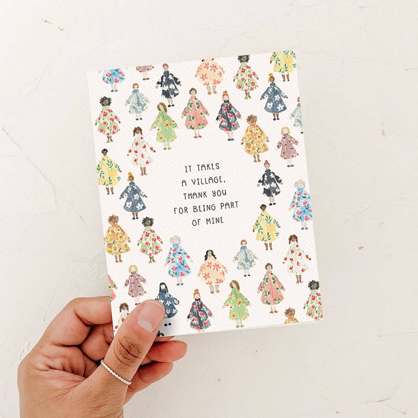 It Takes a Village Card | Thank You Card