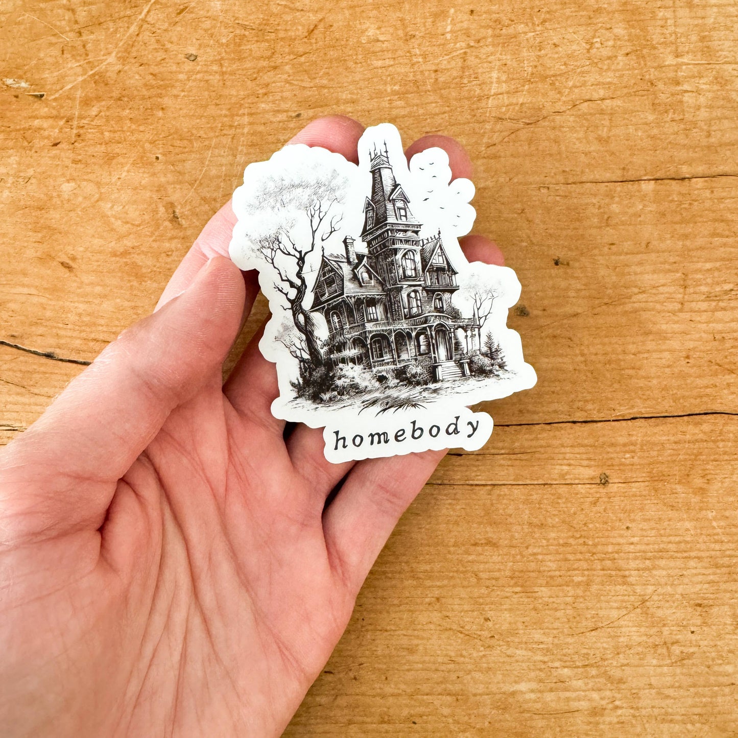 Homebody Vinyl Sticker