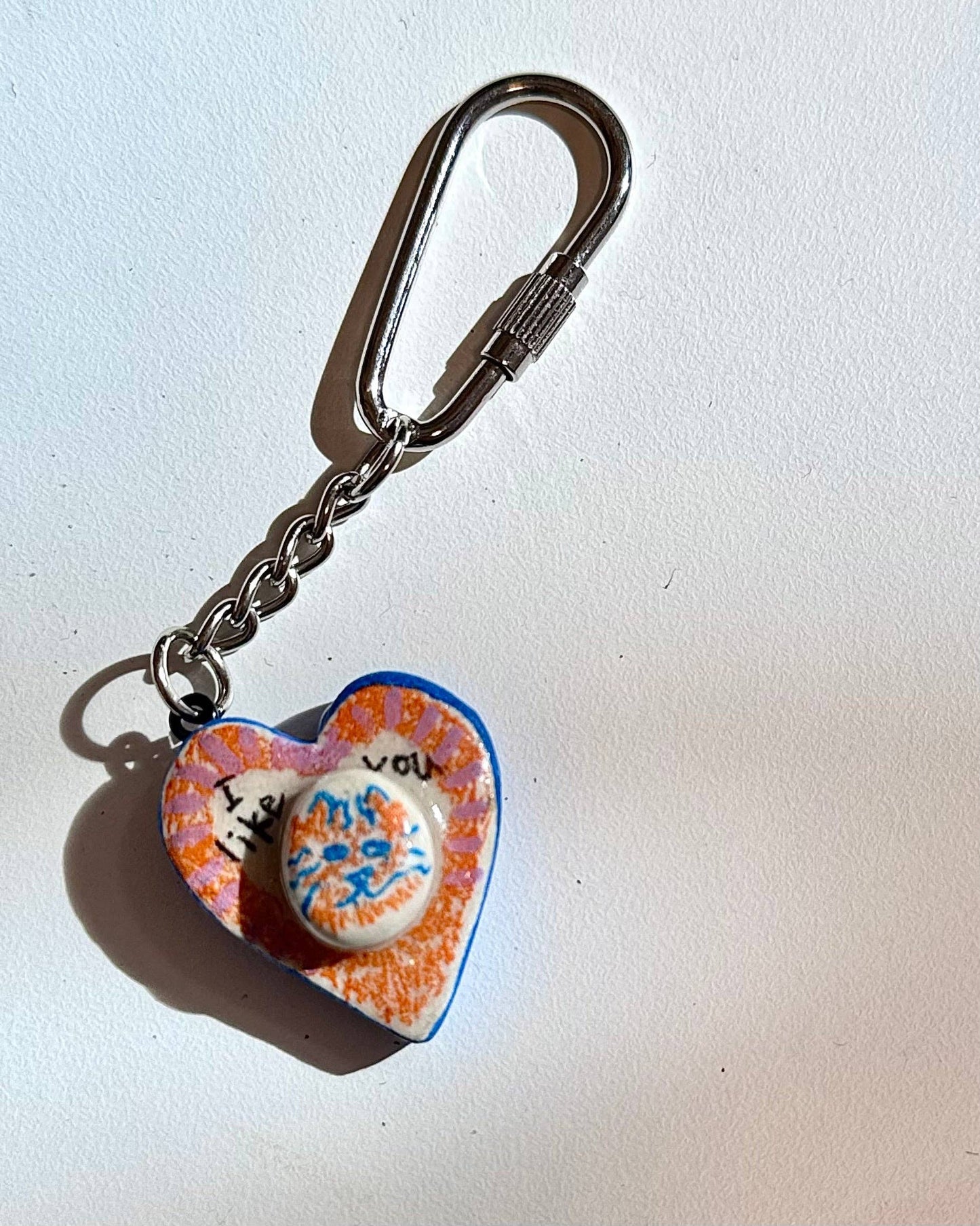 ‘I like you. You have the best smile.’ Keychain