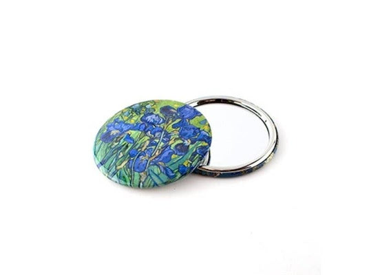Pocket Mirror, Van Gogh, Irises