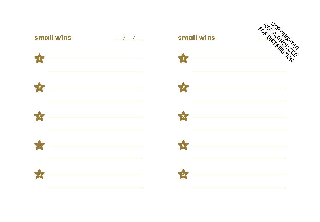 Small Wins