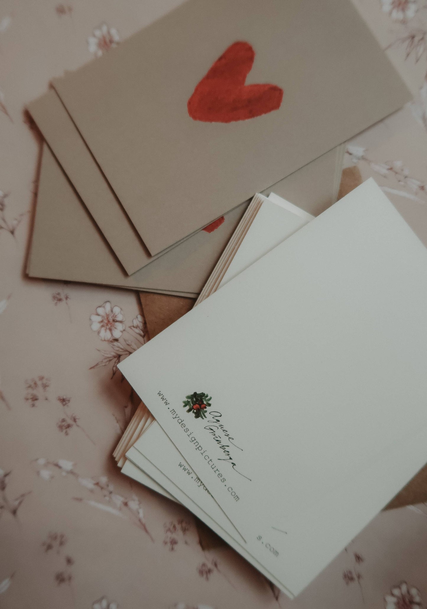 Love, Small Flat Card