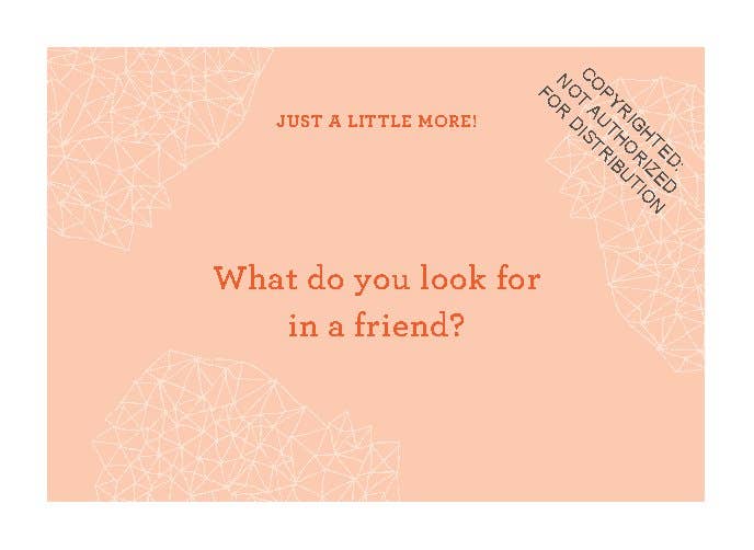 Just Between Us: Conversation Cards for the Whole Family