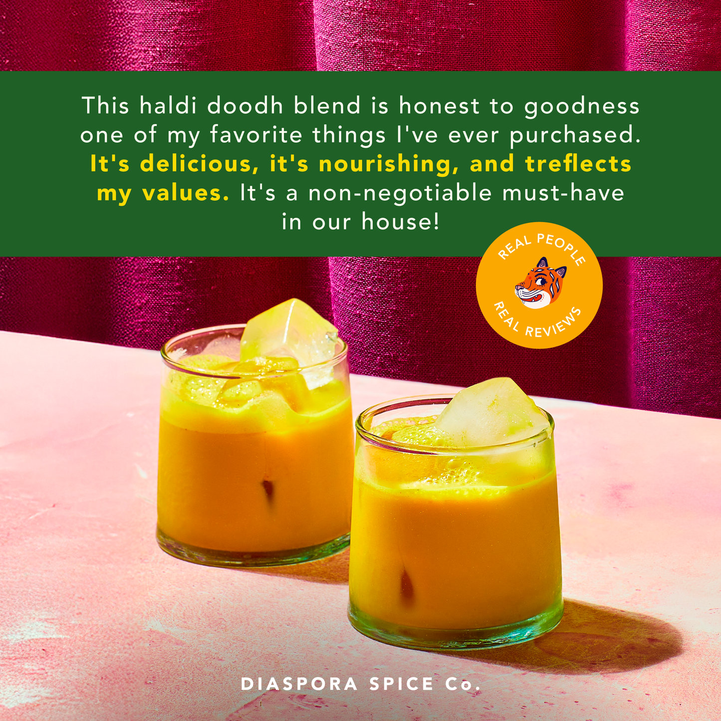 Golden Milk (Spice Blend) - For Turmeric Lattes & Baking: 45g Everyday Tin