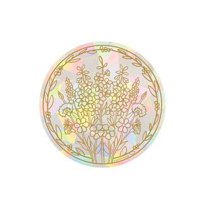 Floral Circle Sun Catcher