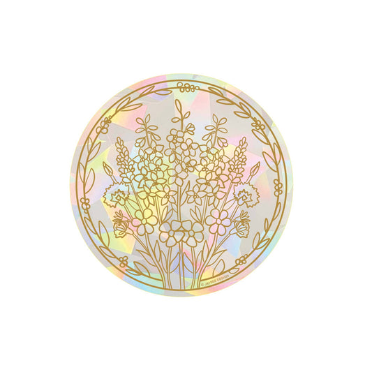 Floral Circle Sun Catcher