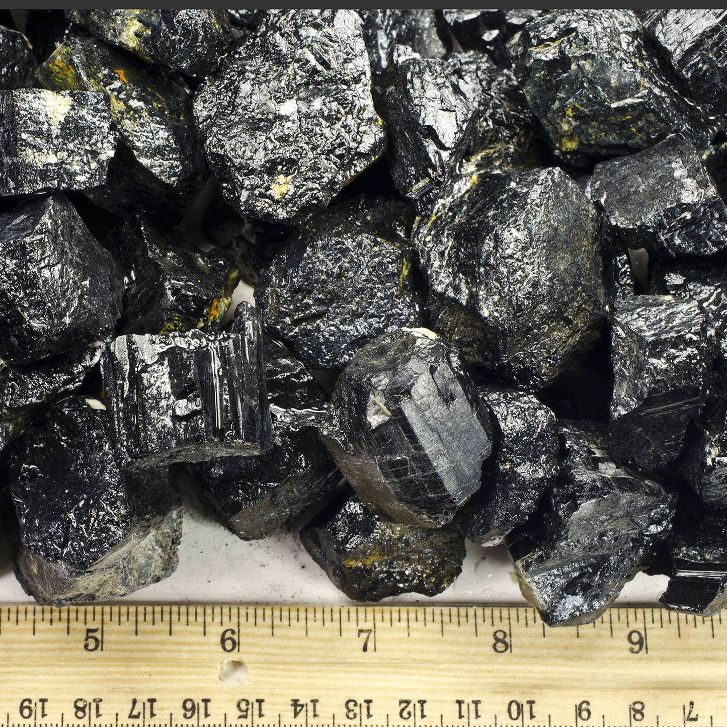Rough Black Tourmaline - India - Raw Natural Stones