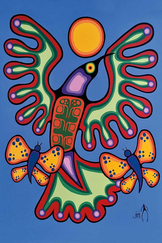 Pure Freedom Art Print by Artist Jim Oskinigeesh