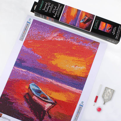 Rowboat Diamond Painting Kit