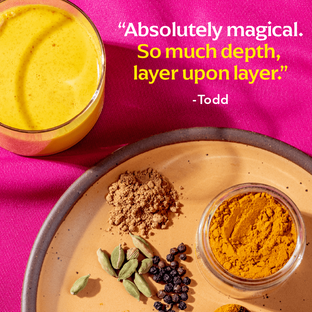 Golden Milk (Spice Blend) - For Turmeric Lattes & Baking: 45g Everyday Tin