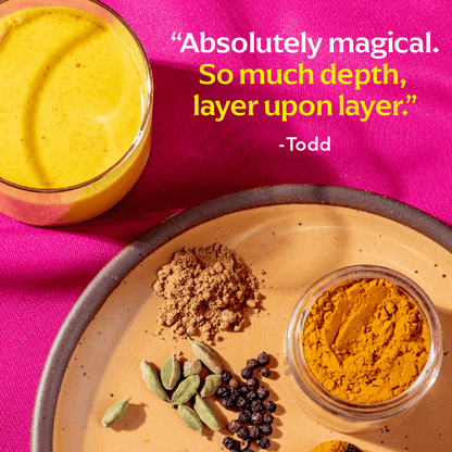 Golden Milk (Spice Blend) - For Turmeric Lattes & Baking: 45g Everyday Tin