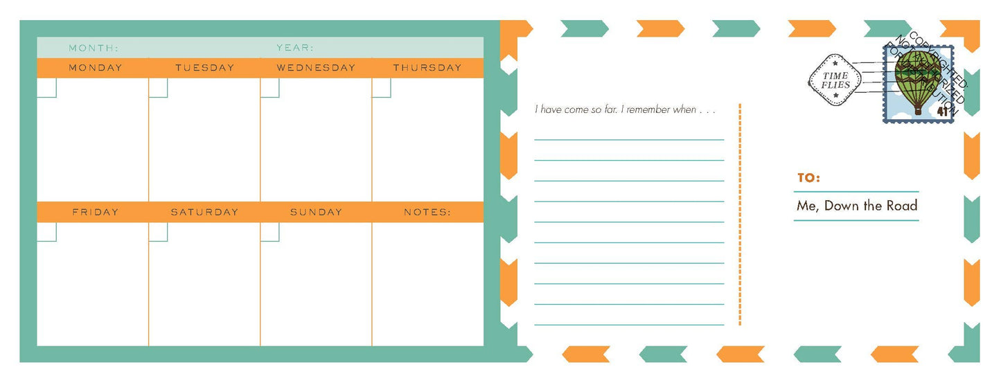 Letters to My Future Self Weekly Agenda