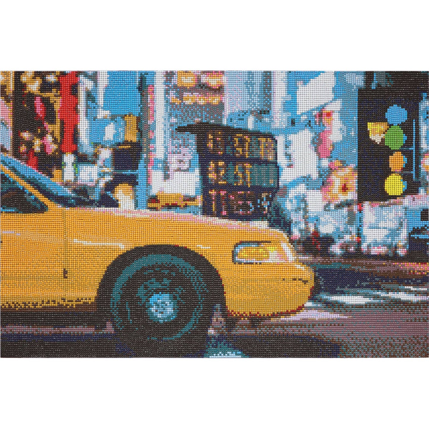 City Cab Diamond Painting Kit