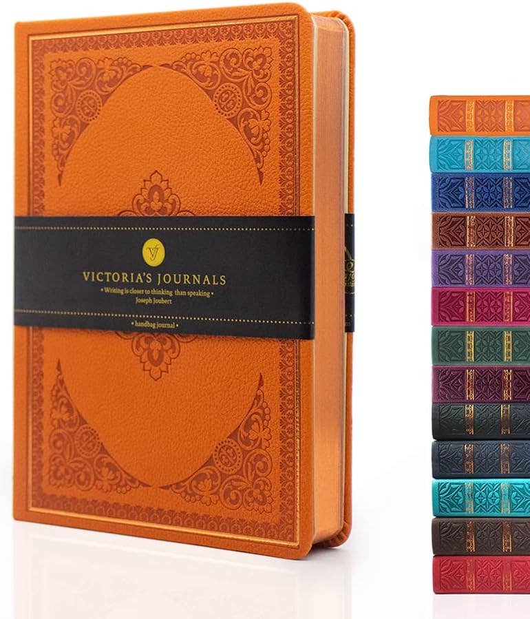 Vintage Style Leather Journal