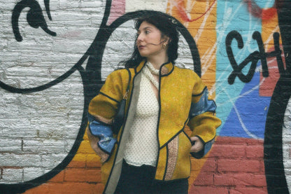 Lahore Quilted Kantha Patchwork Jacket