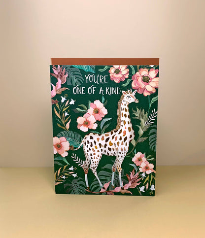 Giraffe Card | Stationery  |  Birthday Greeting Card
