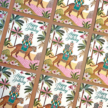 Tiger Card | Stationery | Birthday Greeting Card